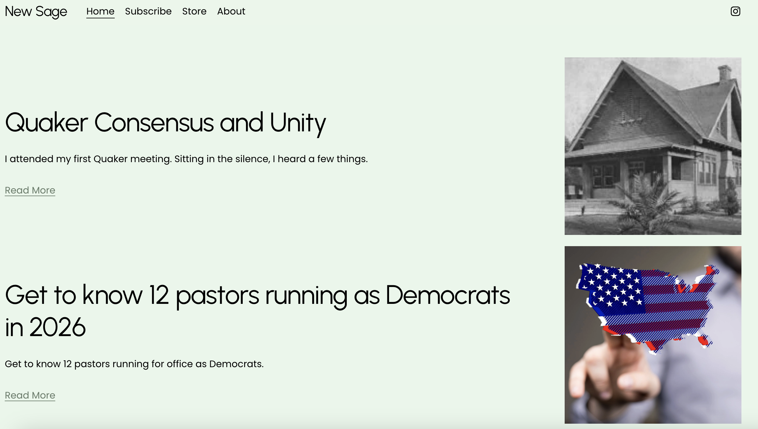 New Sage Press — Faithscape publication